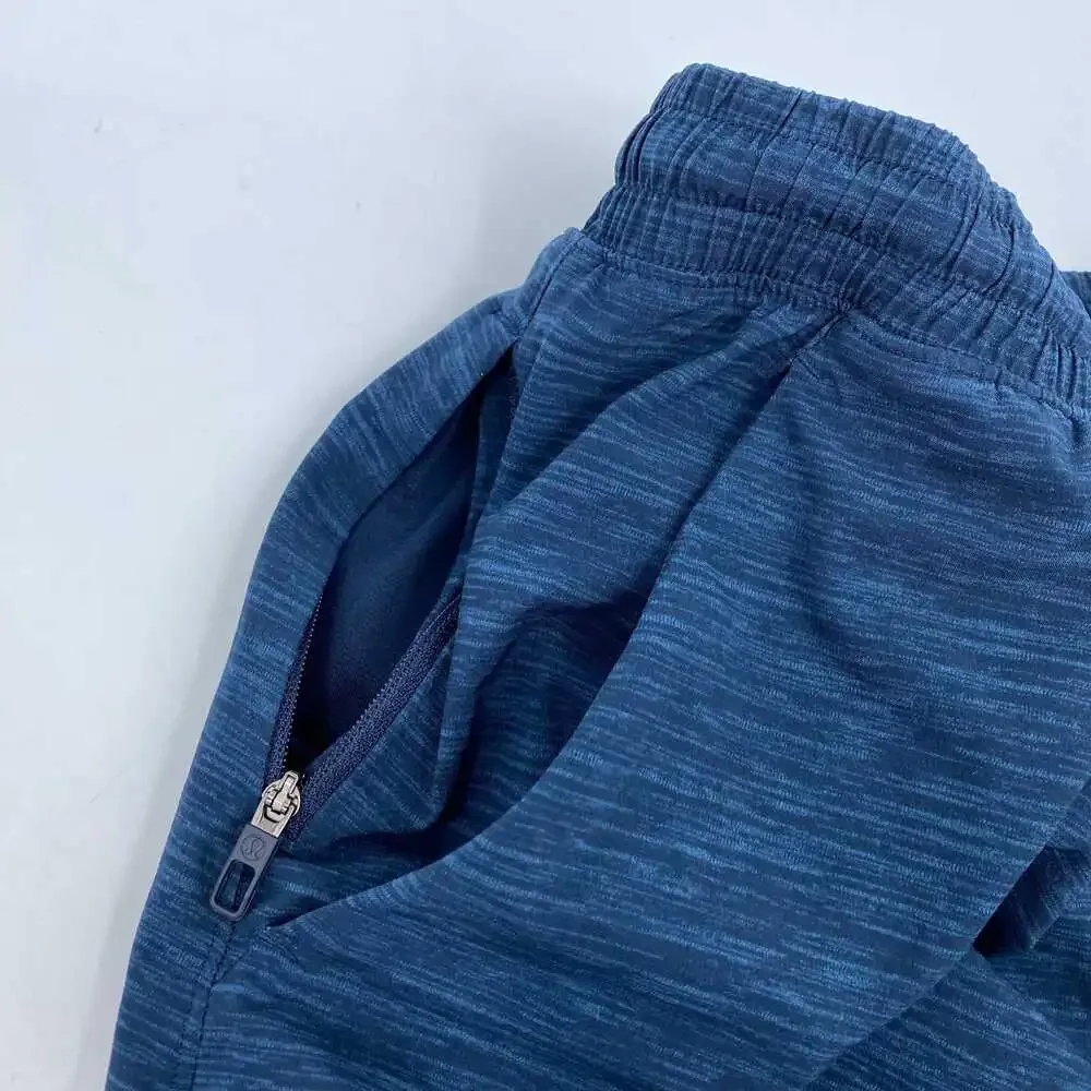 Lululemon Blue Athletic Shorts | Men’s OS Mid Rise Fit